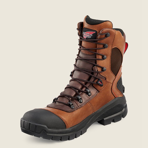 Red Wing Work Boots Crv™ - 8-Inch Waterproof Soft Toe - Brune/Svart - Herre 2694-EHKCW